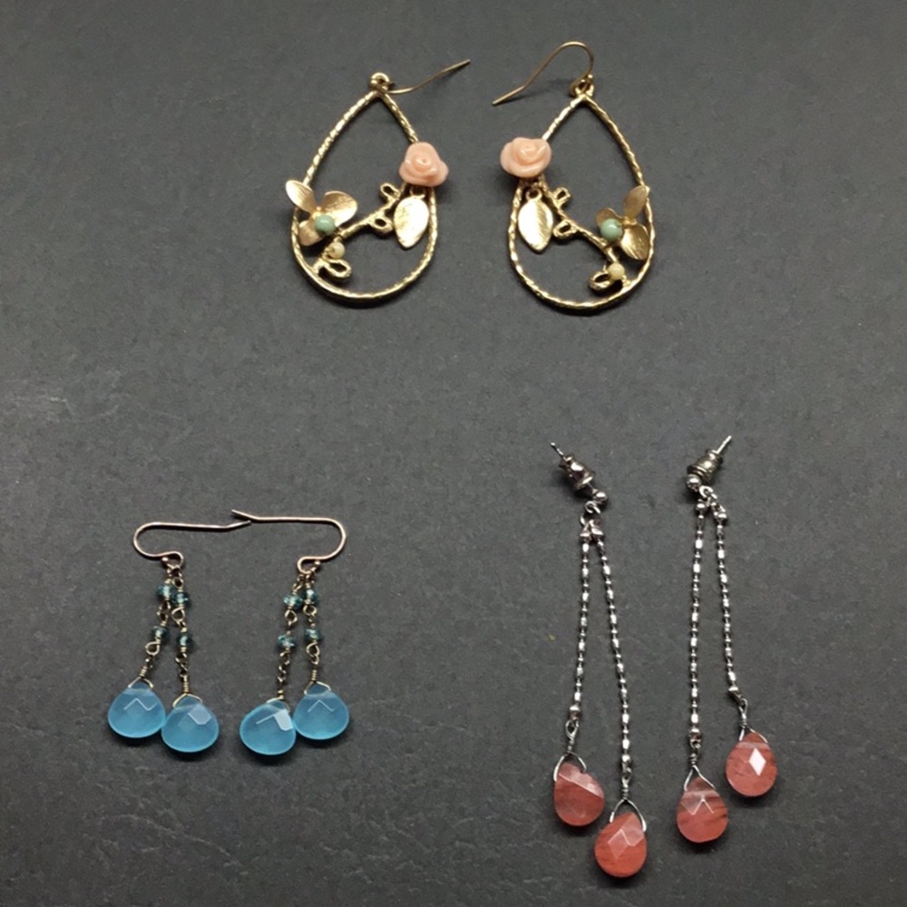 Elegant Gold and Silver Earring Sets